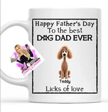 Mother’s Day/Father’s Day Dog Cartoon 15 Ounce Large Mug