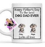 Mother’s Day/Father’s Day Dog Cartoon 15 Ounce Large Mug