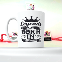 Born In September 15 Ounce Ceramic Coffee Mug