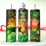 Happy St. Patrick’s Day 20 Oz High Gloss Tumbler