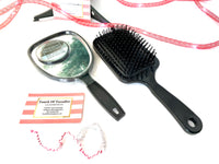 Personalized Brush and Mirror Set