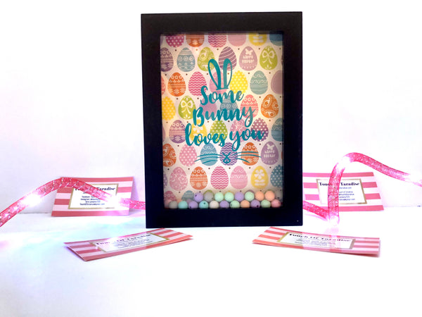 “Some Bunny Loves You” Easter Shadow Box