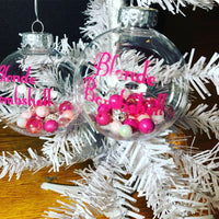 Blonde Bombshell Ornament