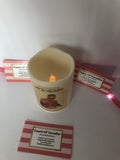 Flameless LED MEMORIAL Candle With Or Without Bling