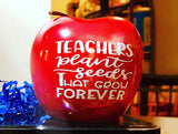 Beautiful Ceramic Apple Teacher Appreciation 🍎