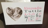 Very Cute Personalized Baby Frame