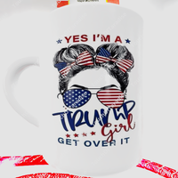 Trump Girl Mug 15 Oz. Ceramic Mug