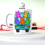 “Grandma’s Peeps” 15 Ounce Ceramic Coffee Mug