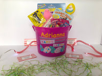 Girl’s Easter Basket - FREE SINGLE NAME PERSONALIZATION