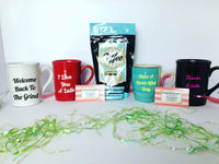 Back To School Teacher Coffee Mug & Resealable Coffee Gift Set