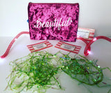“Beautiful” Cosmetic Bag/Make Up case