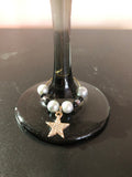 The Sun Moon And Stars Wine Glasses and Charms