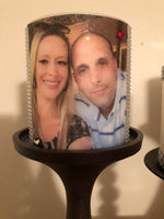 Personalized Flameless LED Picture Candles With Bling