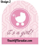 It’s A Girl Party Favor Tags (Pack Of 10)