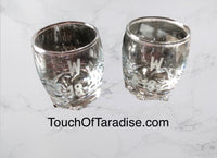 Personalized Initial Shot Glasses (etched glass)