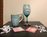 Coffee Cup and Wine Glass Set
