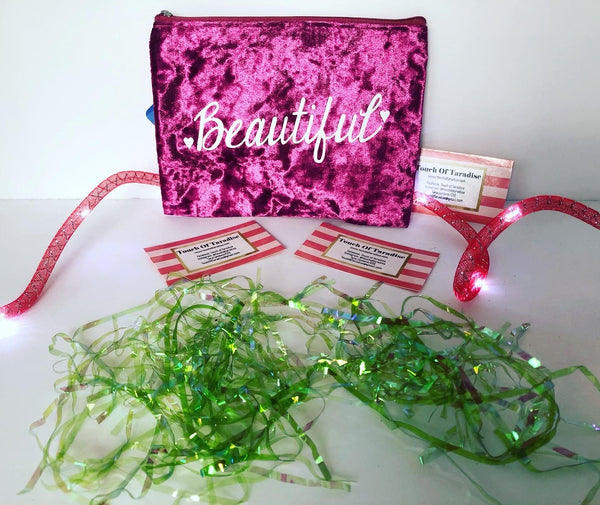 “Beautiful” Cosmetic Bag/Make Up case