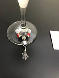 Professional Wine Diva Glass with Wine Charms